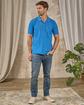 Polo Collin bleu