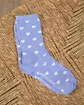 Chaussettes cœurs Guilio bleu