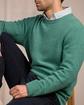 Pull point grain de riz vert
