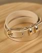 Ceinture fine beige Ceinture fine beige