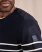 Pull marinière bleu