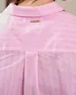 Chemise rayée rose
