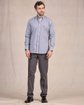 Chemise à motifs graphiques gris Chemise à motifs graphiques gris