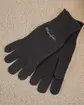Gants en tricot noir