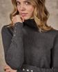 Pull col roulé gris Pull col roulé gris