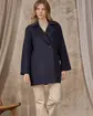 Manteau Céline bleu Manteau Céline bleu