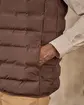 Doudoune sans manches Elmund beige