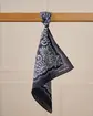 Foulard bandana bleu