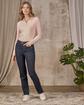 Polo manches longues rose