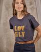 T-shirt Élodie bleu
