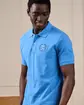 Polo blason bleu