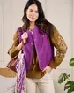 Veste sans manches Gwenda violet