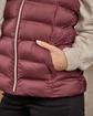 Doudoune sans manches rouge