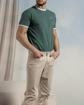 T-shirt uni col rond