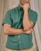 Chemise Dwight vert