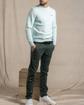 Sweat uni Louis broderie 3 vaches 85% coton Sweat uni Louis broderie 3 vaches 85% coton