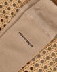 Chaussettes unies en bambou beige Chaussettes unies en bambou beige