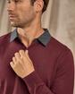 Pull Curtis rouge Pull Curtis rouge