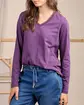 T-shirt Cécila violet