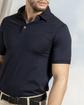 Polo uni mercerisé broderie trois vaches 100% coton Polo uni mercerisé broderie trois vaches 100% coton