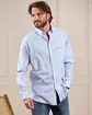 Chemise rayée bleu