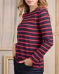 T-shirt Cyrielle bleu