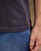 T-shirt col V bleu T-shirt col V bleu