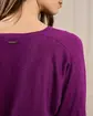 Pull doux violet