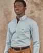 Chemise micro motifs blanc