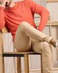Pull Cassis rouge
