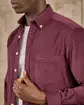Chemise velours côtelé rouge Chemise velours côtelé rouge