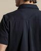 Chemise manches courtes unie broderie trois vaches 100% Coton Chemise manches courtes unie broderie trois vaches 100% Coton
