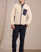 Polaire façon sherpa blanc