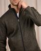 Blouson Polaire détail épaule vert