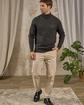 Pull col roulé gris Pull col roulé gris