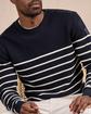 Pull marinière bleu