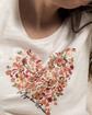 T-shirt cœur imprimé exclusif T-shirt cœur imprimé exclusif