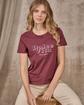 T-shirt Dolce Vita rouge T-shirt Dolce Vita rouge