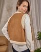 Gilet sans manches réversible beige Gilet sans manches réversible beige