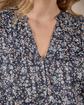 Blouse fleurie bleu Blouse fleurie bleu
