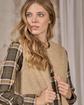 Gilet sans manches beige