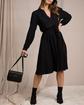 Robe Aline noir Robe Aline noir