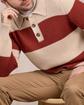 Pull col polo rouge Pull col polo rouge