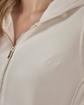 Sweat zippé blanc Sweat zippé blanc