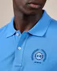 Polo blason bleu