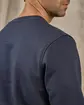 Sweat col rond bleu