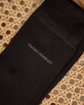 Chaussettes unies en bambou noir Chaussettes unies en bambou noir