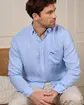 Chemise lin Gibson bleu