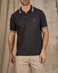 Polo col rayé noir