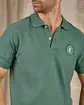Polo blason vert